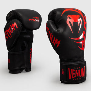 Boxhandschuhe Venum x Mike Tyson Replica Schwarz-Rot-Combat Arena