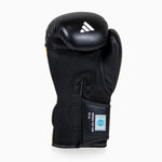 Boxhandschuhe Adidas Speed Tilt 200 WAKO 10 Oz Schwarz-gelb-weiß 