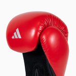 Boxhandschuhe Adidas Speed Tilt 200 WAKO 10 Oz Rot-schwarz-silber 