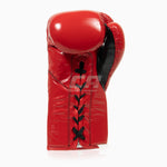 Boxhandschuhe Cleto Reyes Professional CB2 Rot-Schwarz mit Schnürsenkeln
