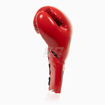 Boxhandschuhe Cleto Reyes Professional CB2 Rot-Schwarz mit Schnürsenkeln