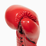 Boxhandschuhe Cleto Reyes Professional CB2 Rot-Schwarz mit Schnürsenkeln
