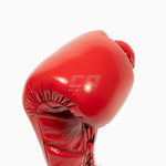 Boxhandschuhe Cleto Reyes Professional CB2 Rot-Schwarz mit Schnürsenkeln
