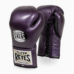Boxhandschuhe Cleto Reyes Professional CB2 Lila mit Schnürung