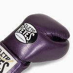 Boxhandschuhe Cleto Reyes Professional CB2 Lila mit Schnürung