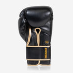 Boxhandschuhe Di Nardo Undercover mit Klettverschluss Schwarz-Gold 