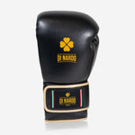 Boxhandschuhe Di Nardo Undercover mit Klettverschluss Schwarz-Gold 