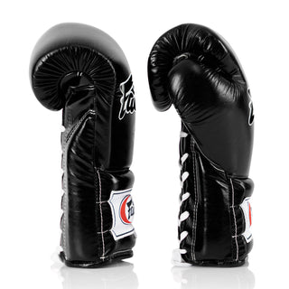 Boxhandschuhe Fairtex PRO Training Mexican Stil BGL7 Schwarz 
