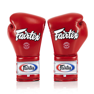 Boxhandschuhe Fairtex PRO Training Mexican Stil BGL7 Rot 