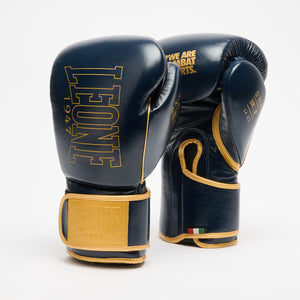 Boxhandschuhe Leone DNA Premium GN002 Blau