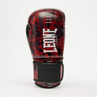 Boxhandschuhe Leone Urban Fighter GN335 Rot-Schwarz Camo 