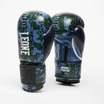 Boxhandschuhe Leone Urban Fighter GN335 Blau-Grün-Camo 