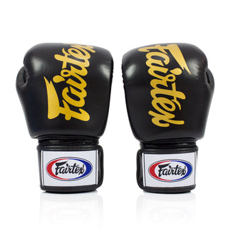 Muay Thai Handschuhe Fairtex BGV19 Deluxe Schwarz 