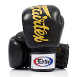 Muay Thai Handschuhe Fairtex BGV19 Deluxe Schwarz 