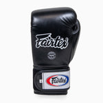 Muay Thai Handschuhe Fairtex BGV4 XL-Fit Schwarz-Combat Arena