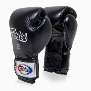 Muay Thai Handschuhe Fairtex BGV4 XL-Fit Schwarz-Combat Arena