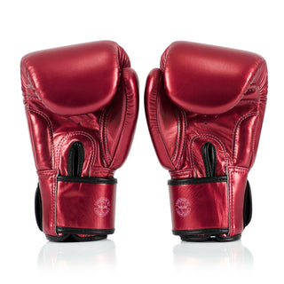 Muay Thai Handschuhe Fairtex Metallico BGV22 Rot 
