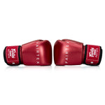Muay Thai Handschuhe Fairtex Metallico BGV22 Rot 