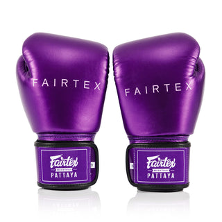 Muay Thai Handschuhe Fairtex Metallic BGV22 Lila 