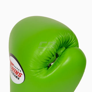 Muay Thai Handschuhe Twins Special BGVL3 Limette