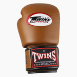 Muay Thai Handschuhe Twins Special BGVL3 Retro Braun