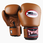 Muay Thai Handschuhe Twins Special BGVL3 Retro Braun