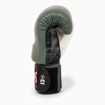 Muay Thai Handschuhe Twins Special BGVL4 Schwarz-grün-weiß