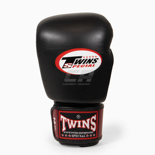 Muay Thai Handschuhe Twins Special BGVL4 Rot-schwarz-weiß