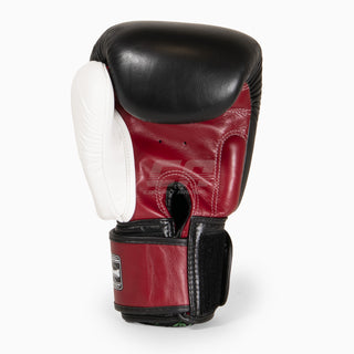 Muay Thai Handschuhe Twins Special BGVL4 Rot-schwarz-weiß