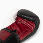Muay Thai Handschuhe Twins Special BGVL4 Rot-schwarz-weiß