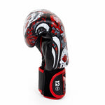 Muay Thai Handschuhe Twins Special FBGVL 3 Skull Rot 