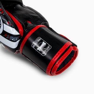 Muay Thai Handschuhe Twins Special FBGVL 3 Skull Rot 