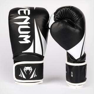 Boxhandschuhe Venum Challenger 2.5 Schwarz-weiß-Combat Arena