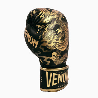 Boxhandschuhe Venum Dragon's Flight Schwarz-Bronze 