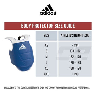 Körperschutz reversibel Erwachsener Adidas WTF