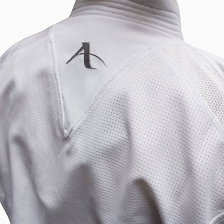 Karategi Arawaza Kumite Deluxe Evo WKF ricamo bianco-Combat Arena