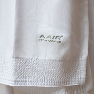 Karategi Arawaza Kumite Deluxe Evo WKF ricamo bianco-Combat Arena