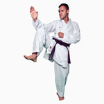 Karategi Arawaza Kumite Deluxe Evo WKF ricamo bianco-Combat Arena