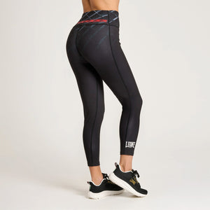 Leggings Frau Leone MMA Cage AB978 Dunkelgrau-Combat Arena