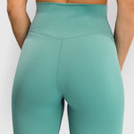 Leggings donna Venum Essential Verde acqua-Combat Arena