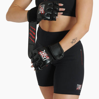 Kurze Leggings Frau Leone Primal Instinct AB939 Schwarz 