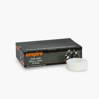 Band weiß Empire Gym Tape 2,5 cm x 13 m - Karton mit 12 Stk-Combat Arena