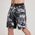 MMA Shorts Leone IUTER Barbed Wire AB04IU Schwarz-Combat Arena