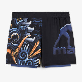 MMA Shorts Manto Barong Schwarz-Combat Arena