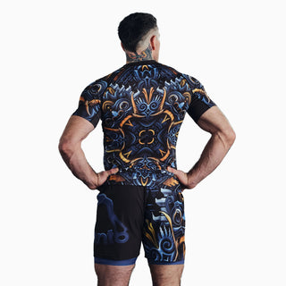 MMA Shorts Manto Barong Schwarz-Combat Arena