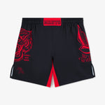 MMA Shorts Manto Miko Schwarz-Combat Arena