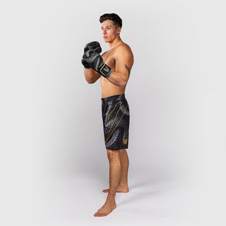 MMA Shorts Venum Matupa Schwarz-grau-Combat Arena