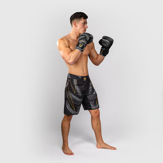 MMA Shorts Venum Matupa Schwarz-grau-Combat Arena