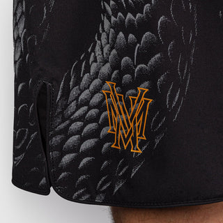 MMA Shorts Venum Matupa Schwarz-grau-Combat Arena