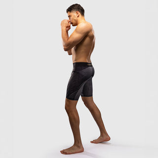 Shorts Kompressions-Galactic 3.0 Schwarz-Gold-Combat Arena